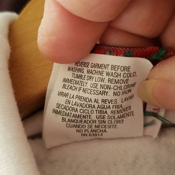 Adorable Vintage Nutcracker Christmas Sweatshirt One Pc Turtleneck Layered Look - Picture 8 of 9